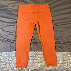 Lululemon Wunder Train leggings, 25” length, size 16, no tag or wash tag